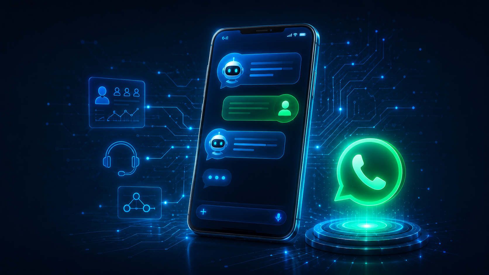 IA para atendimento e WhatsApp